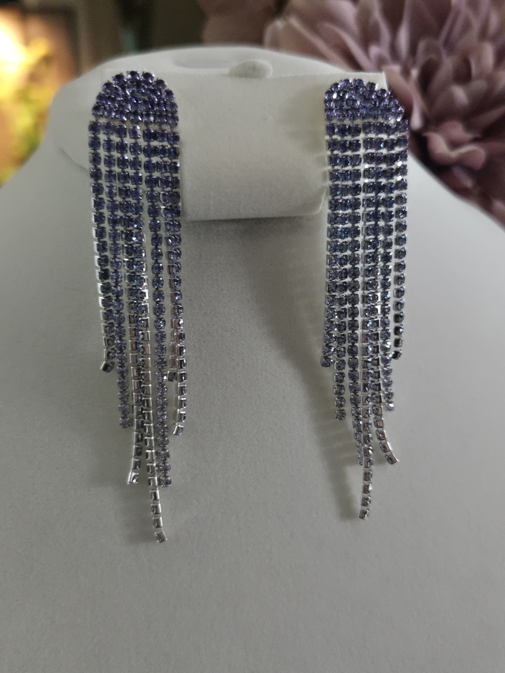 Sparkling  Dangle Fringe Earrings - Women Jewelry